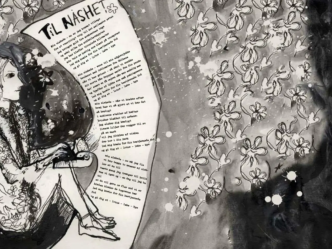 Billede 6 - Hvid som jasmin, om Iben Nagel Rasmussen biografi