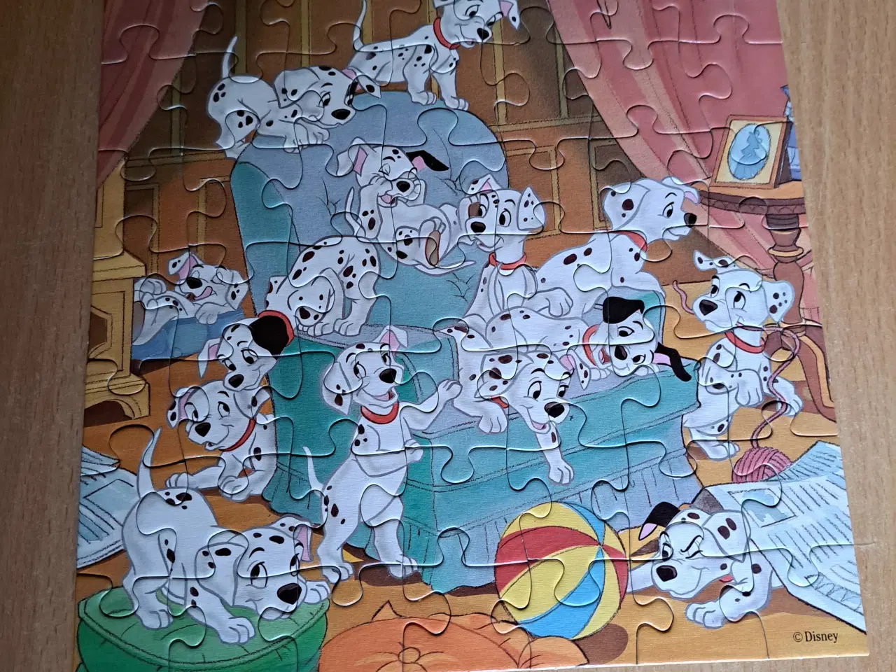 Billede 4 - 101 dalmatiner puslespil