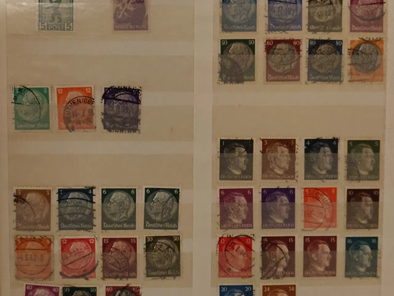 Billede 4 - Tyskland 1939-1945 spændende frimærke album 