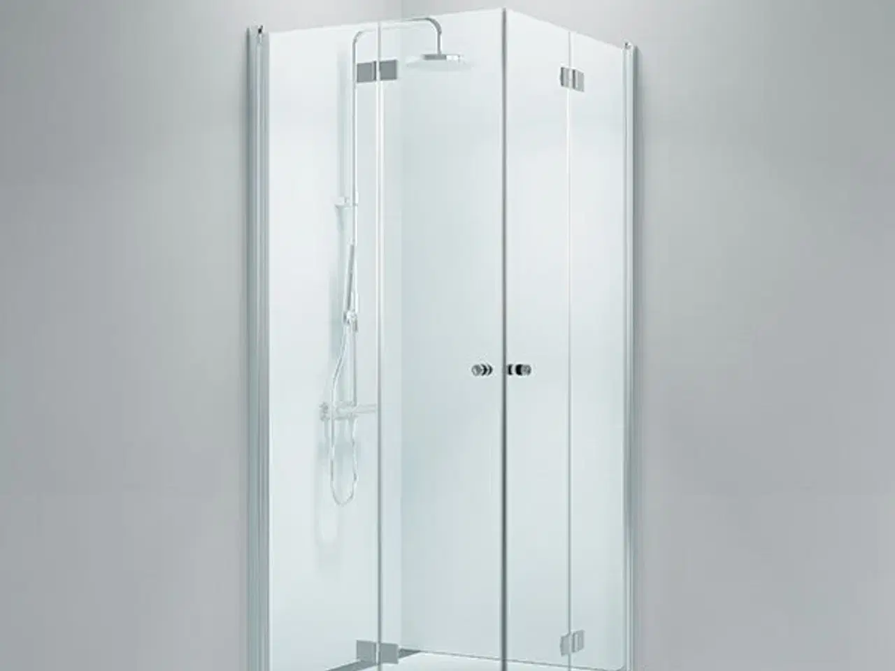 Billede 2 - Firkantet flex skræddersyet krom. STRØMBERG