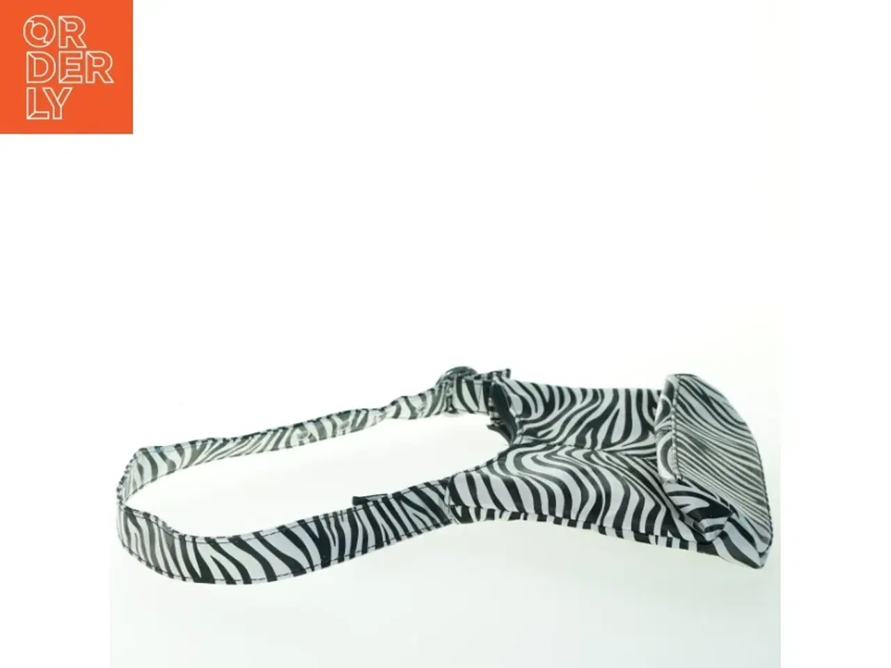 Billede 2 - Taske med zebra-striber fra Daniel Silfen (str. 25x15 cm)