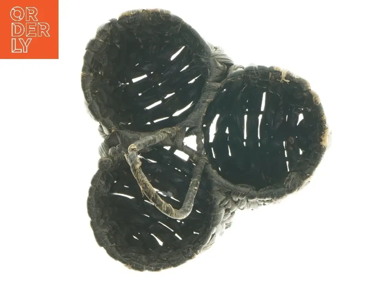 Billede 4 - Væghængt fletkurv (str. 13x18x20 cm)