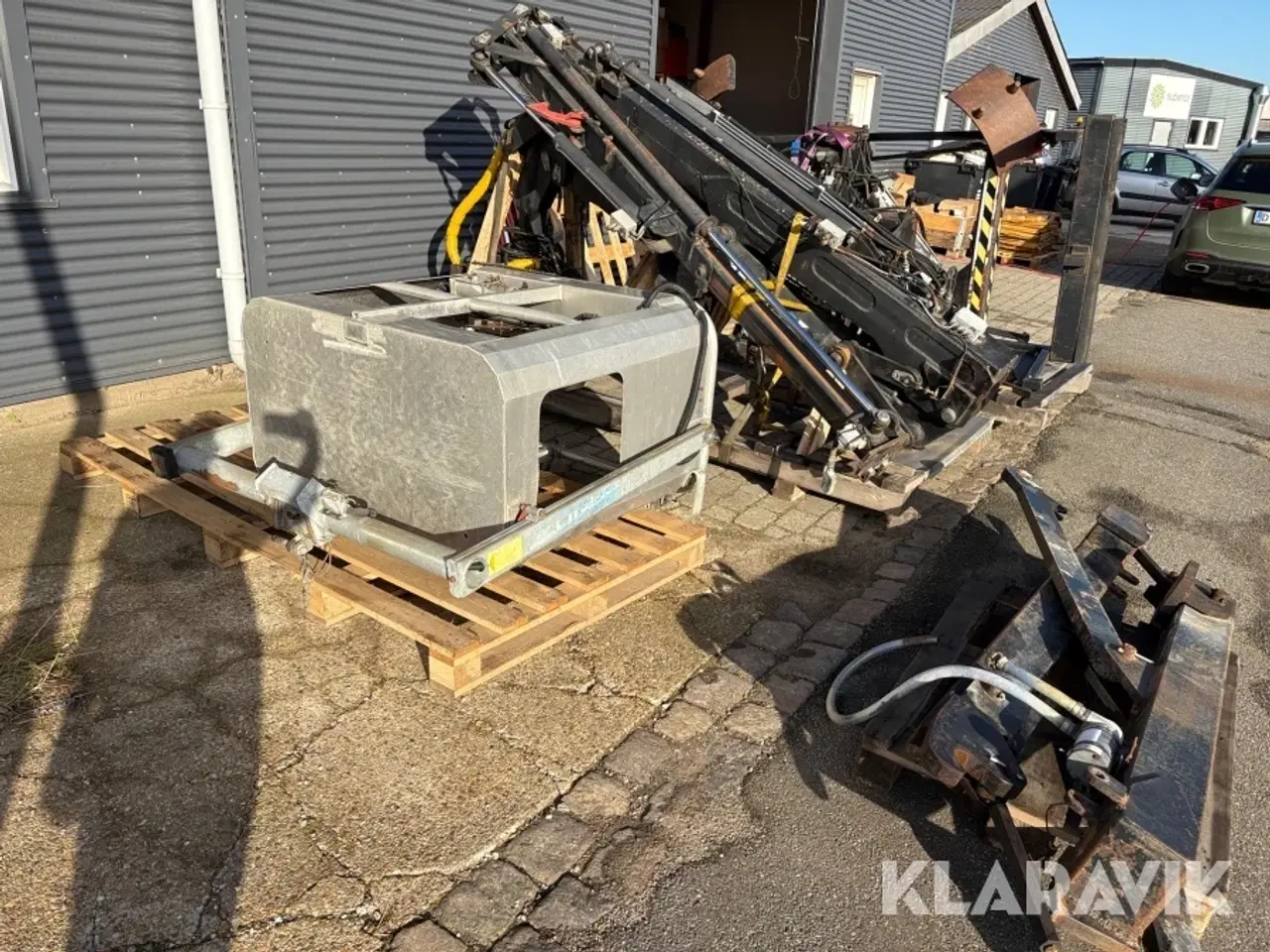 Billede 2 - Kran til traktor Giraf System I70