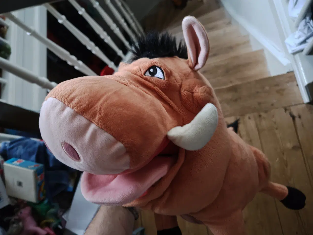 Billede 1 - STOR Disney Pumba Bamse fra Timon og Pumba osv