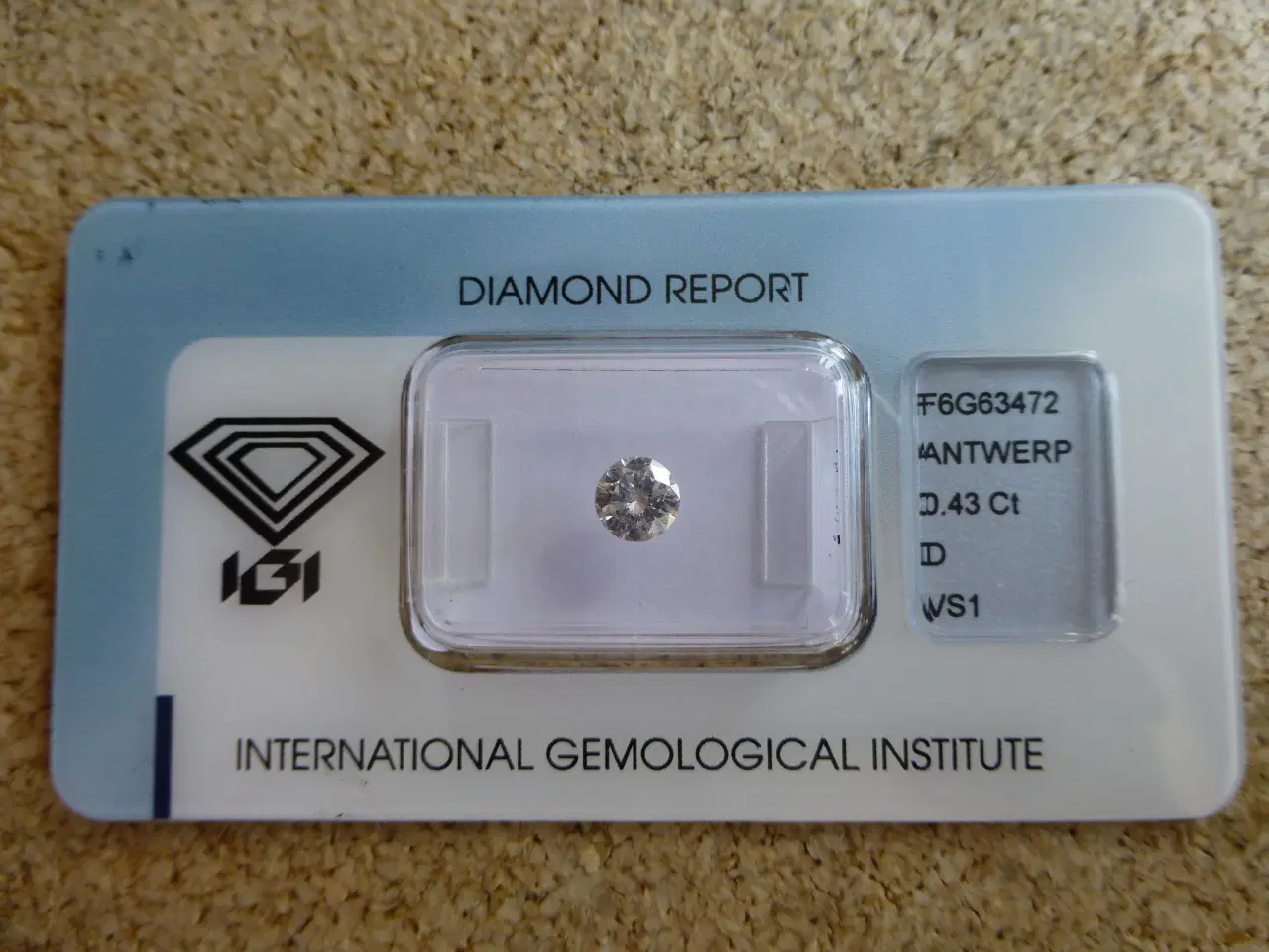 Billede 1 - Diamant, uindfattet