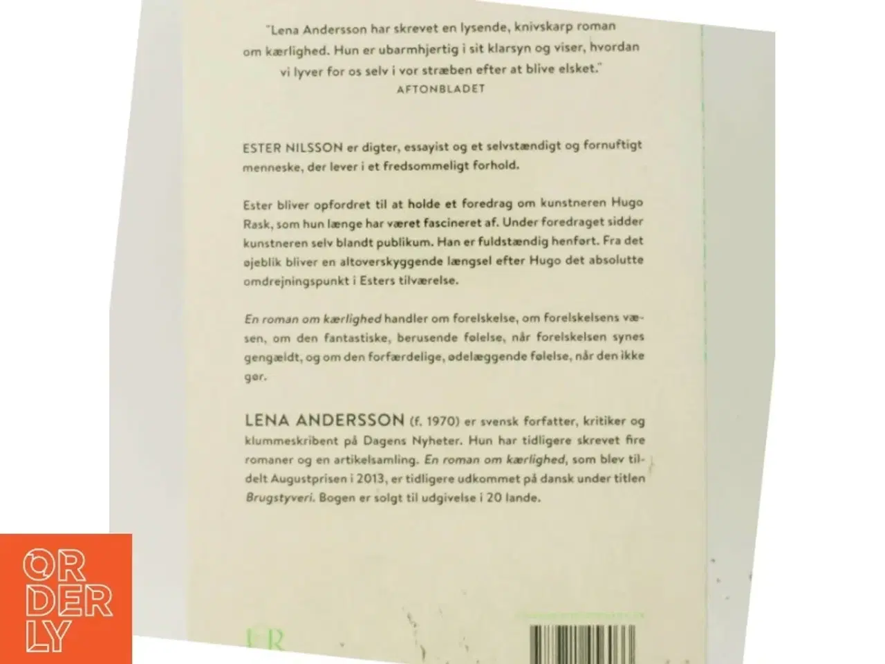 Billede 3 - En roman om kærlighed af Lena Andersson (f. 1970) (Bog)