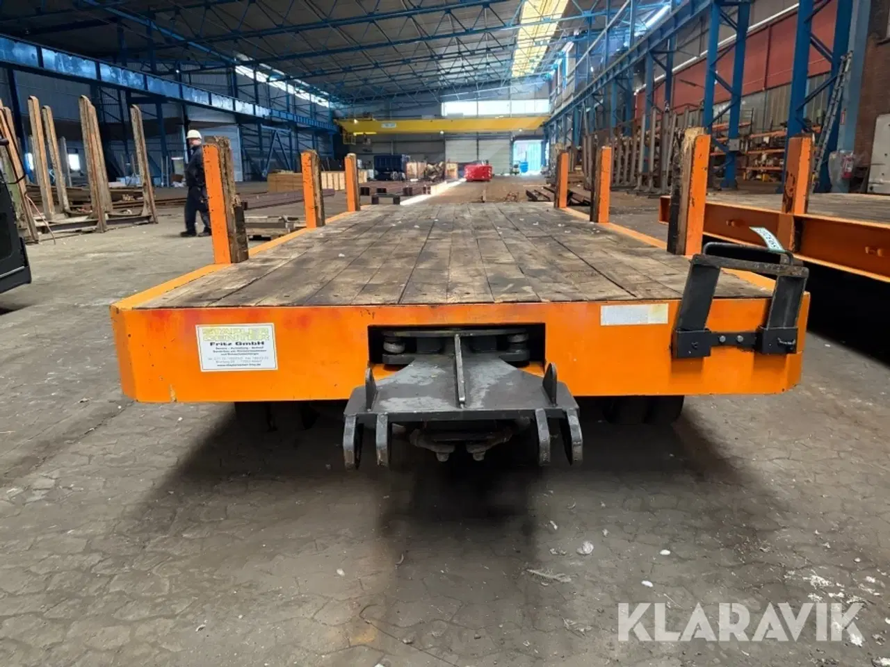 Billede 7 - Fladvogn til intern transport Stapler Center Fritz GmbH TDW 33 AL-PA