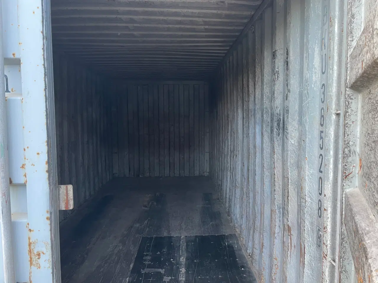 Billede 2 - 20 fods Container- ID: CBHU 365208-8
