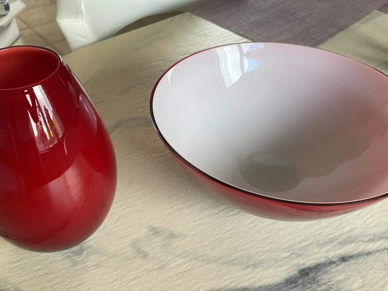 Billede 2 - Vase og skål, cocoon