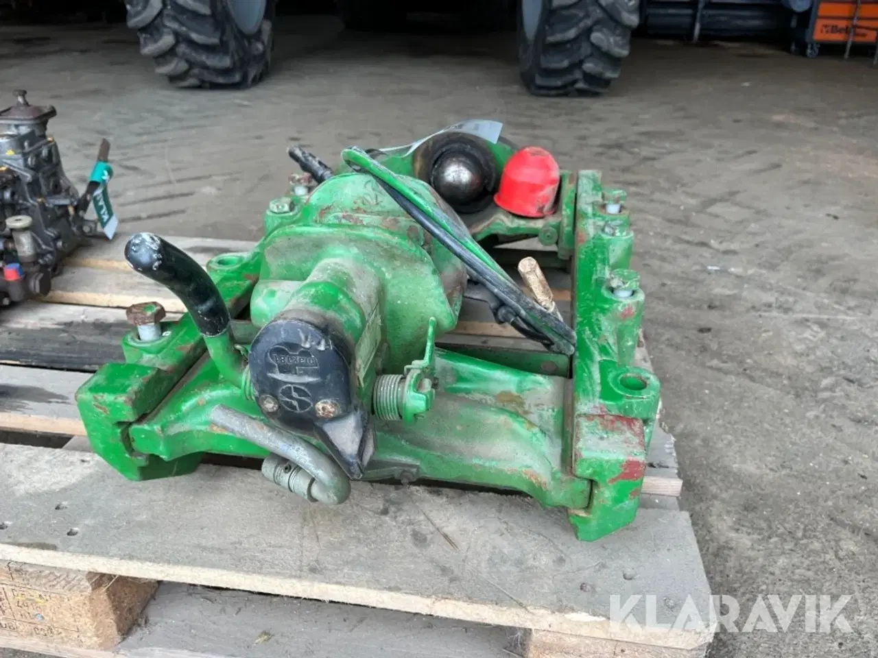 Billede 5 - Træk til John Deere traktor Sauermann HS 7450-JD