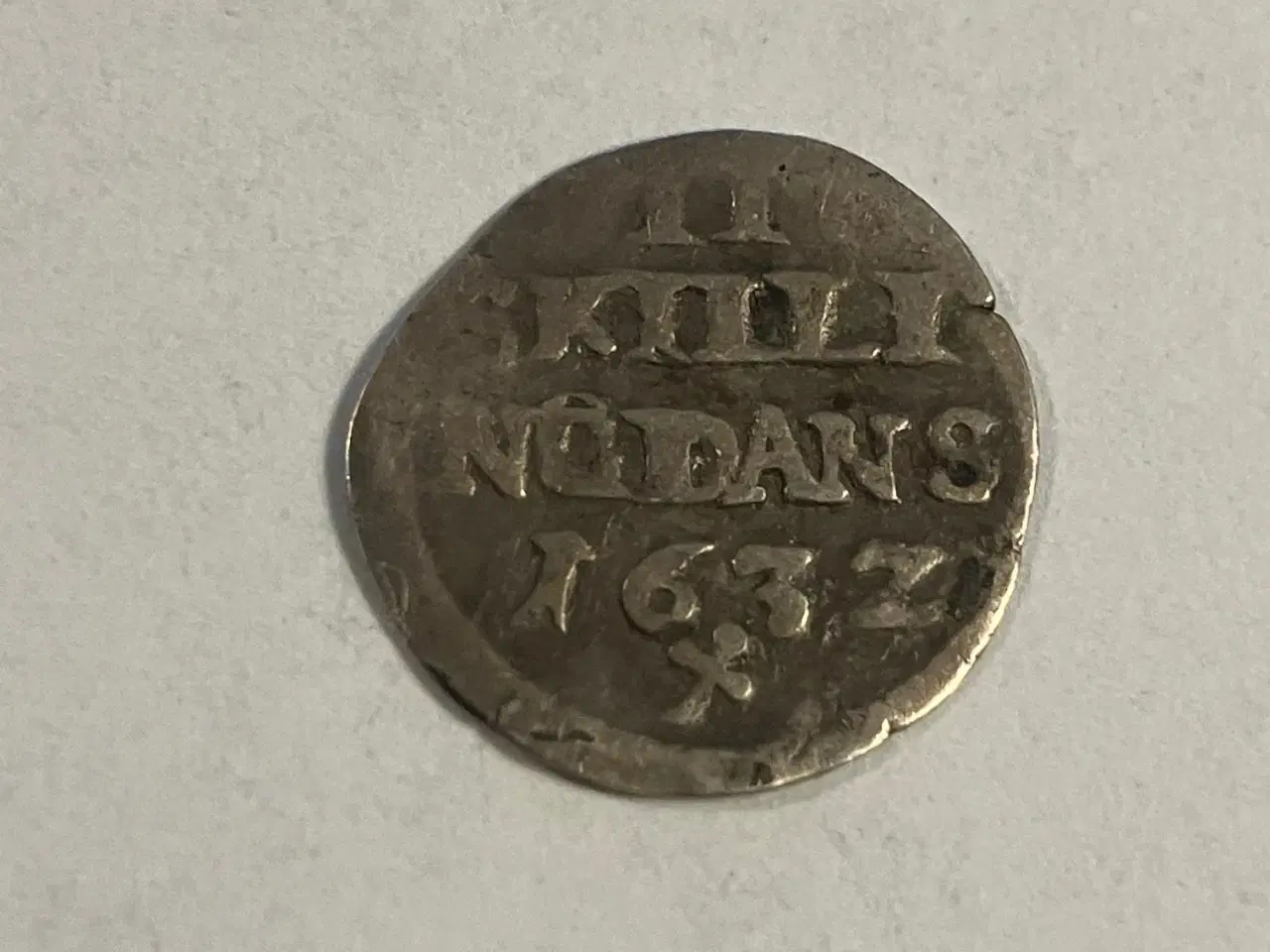 Billede 1 - 2 skilling 1632 Danmark