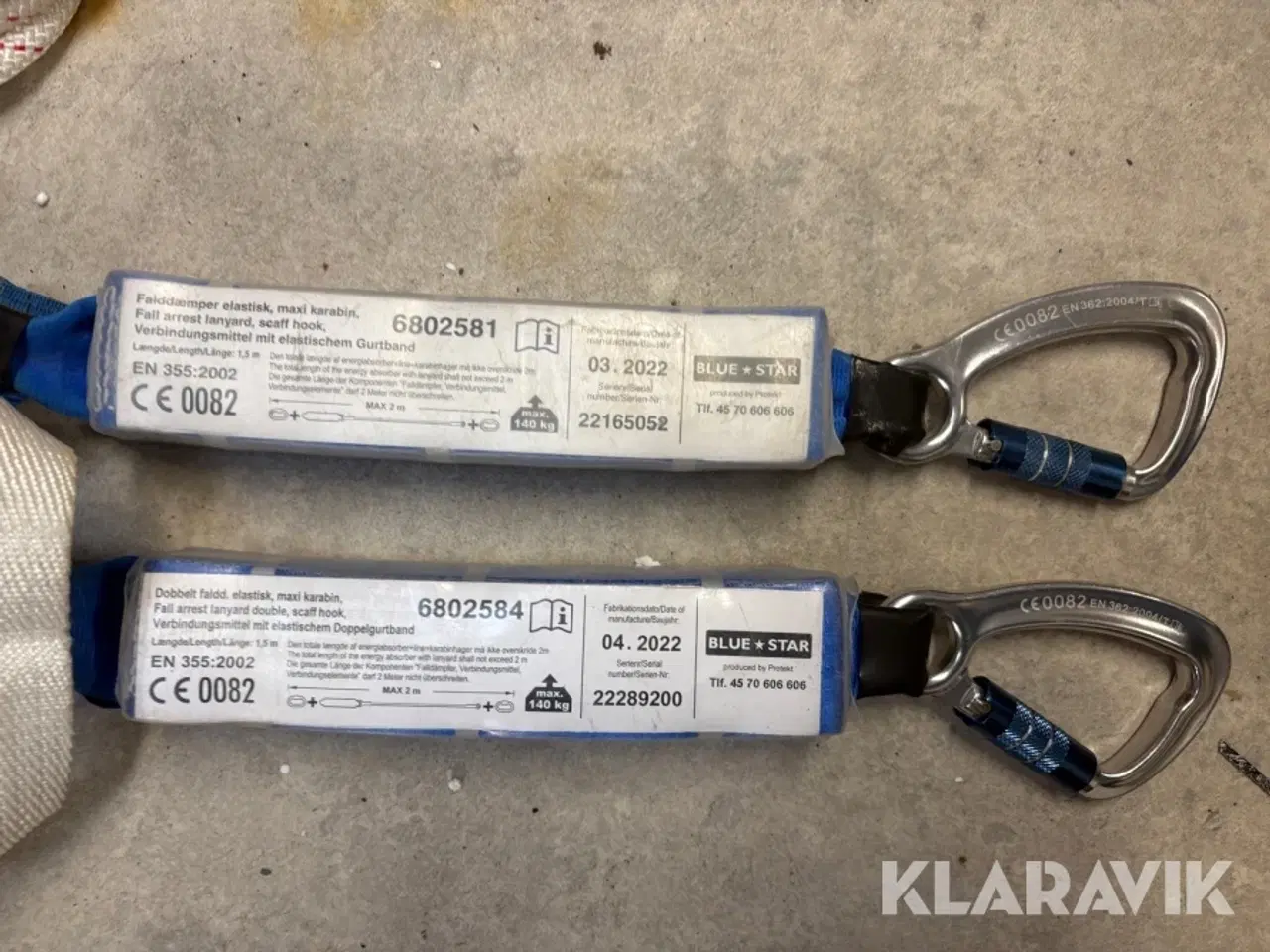 Billede 2 - Faldsikringsudstyr BLUE STAR