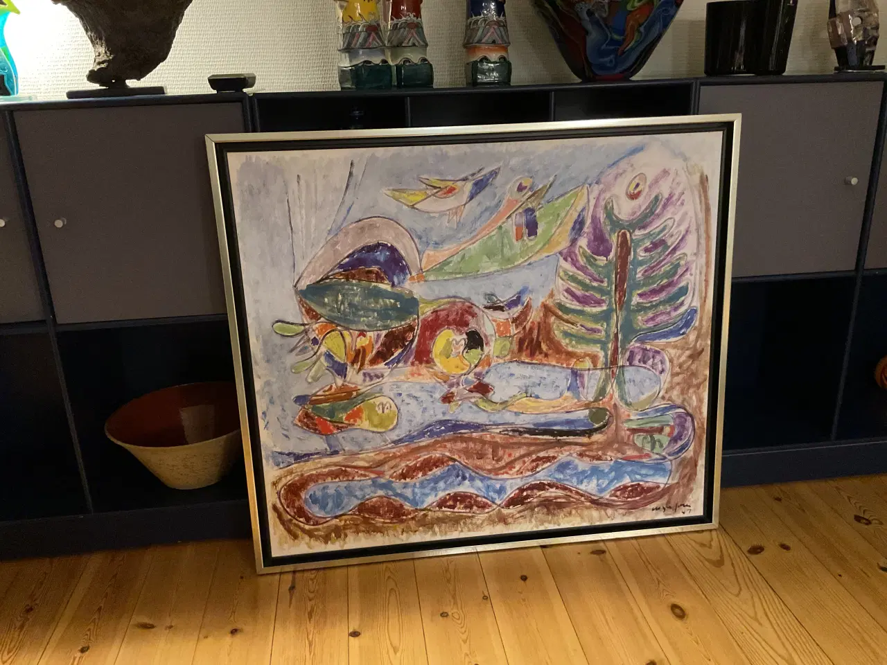 Billede 1 - ASGER JORN . billede 82*74  m . Lykkens Have . 