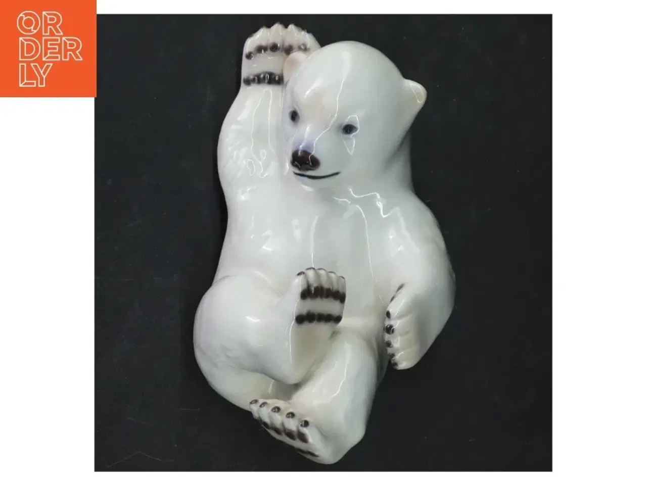Billede 3 - Porcelænsfigur af isbjørn fra B&G (str. 17 x 10 x 10 cm)