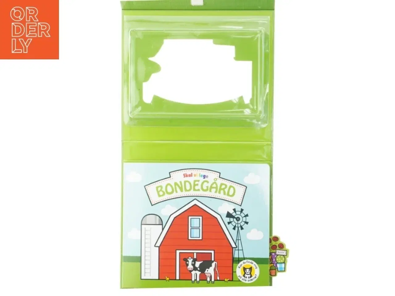 Billede 4 - Skal vi lege bondegård puslespil og bog (str. 24x28x3,5 cm)