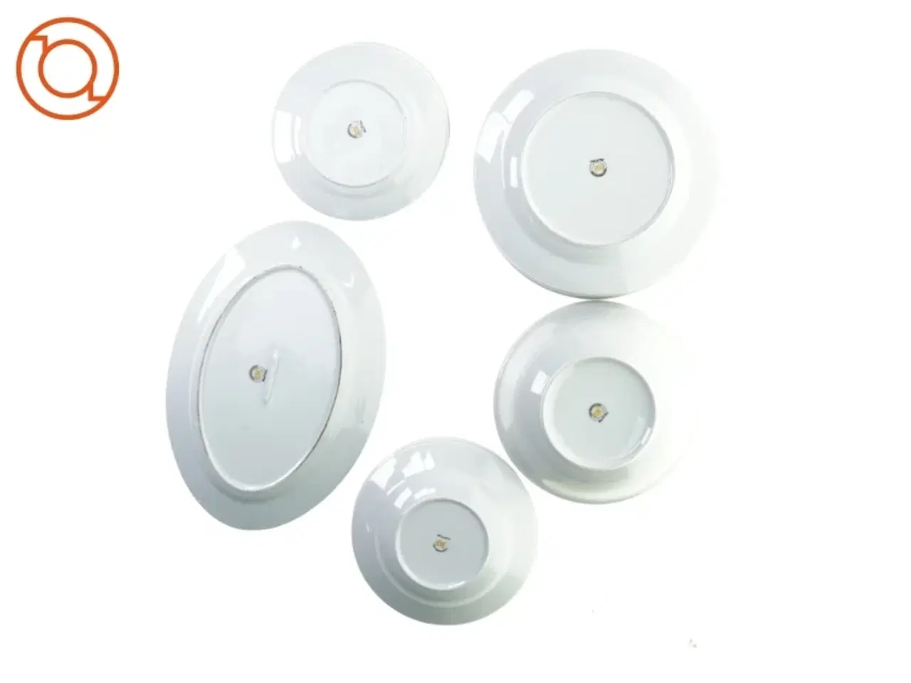 Billede 2 - Tallerkener og fad fra Royal Porcelæn 24 K Guld (str. Blandet)