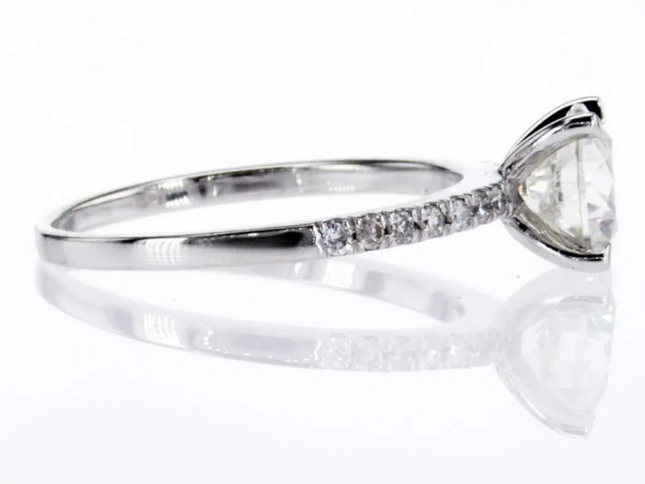 Billede 3 - Naturlig Diamantring 1,18ct