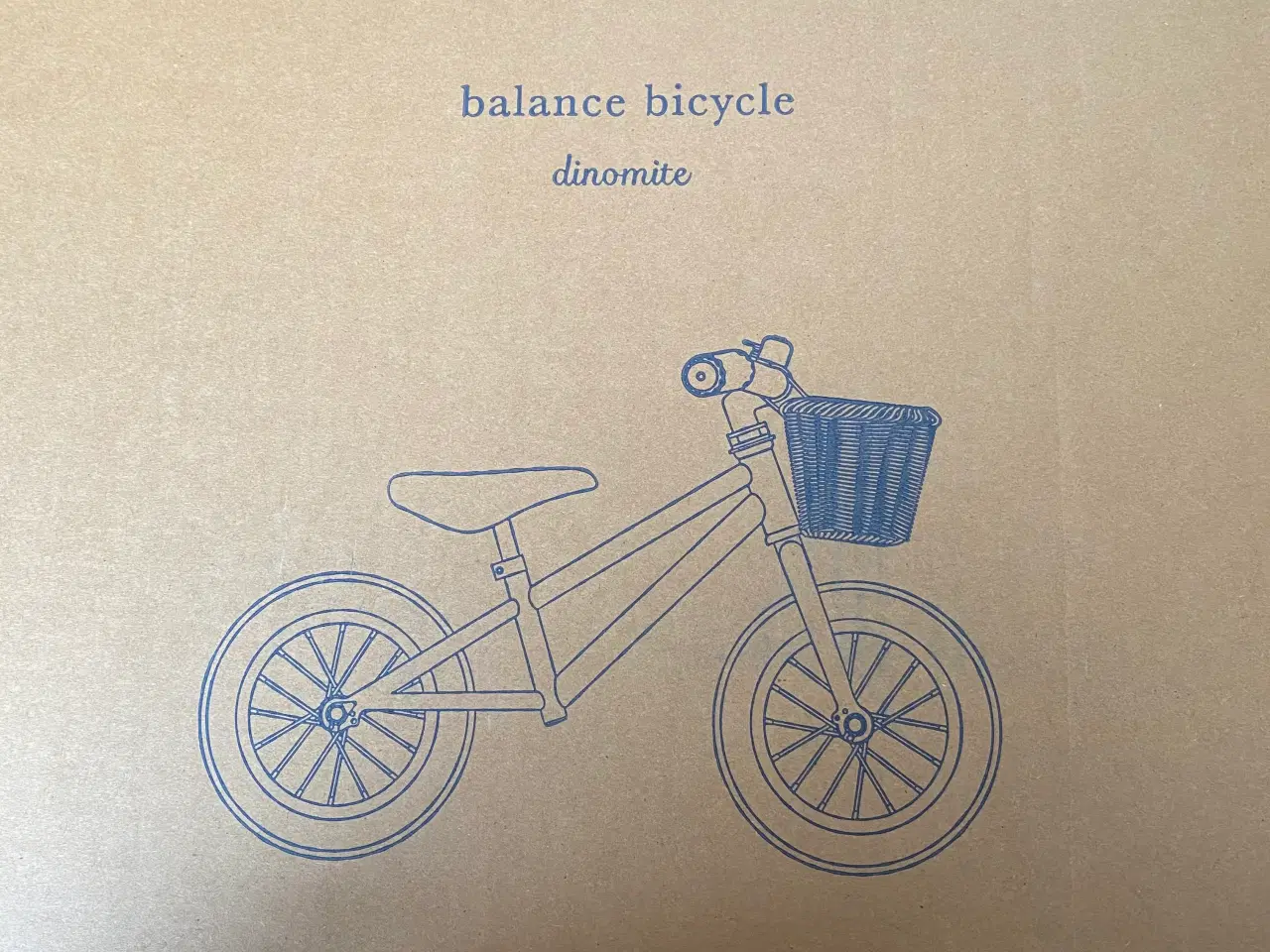 Billede 2 - Løbecykel NYT i kasse