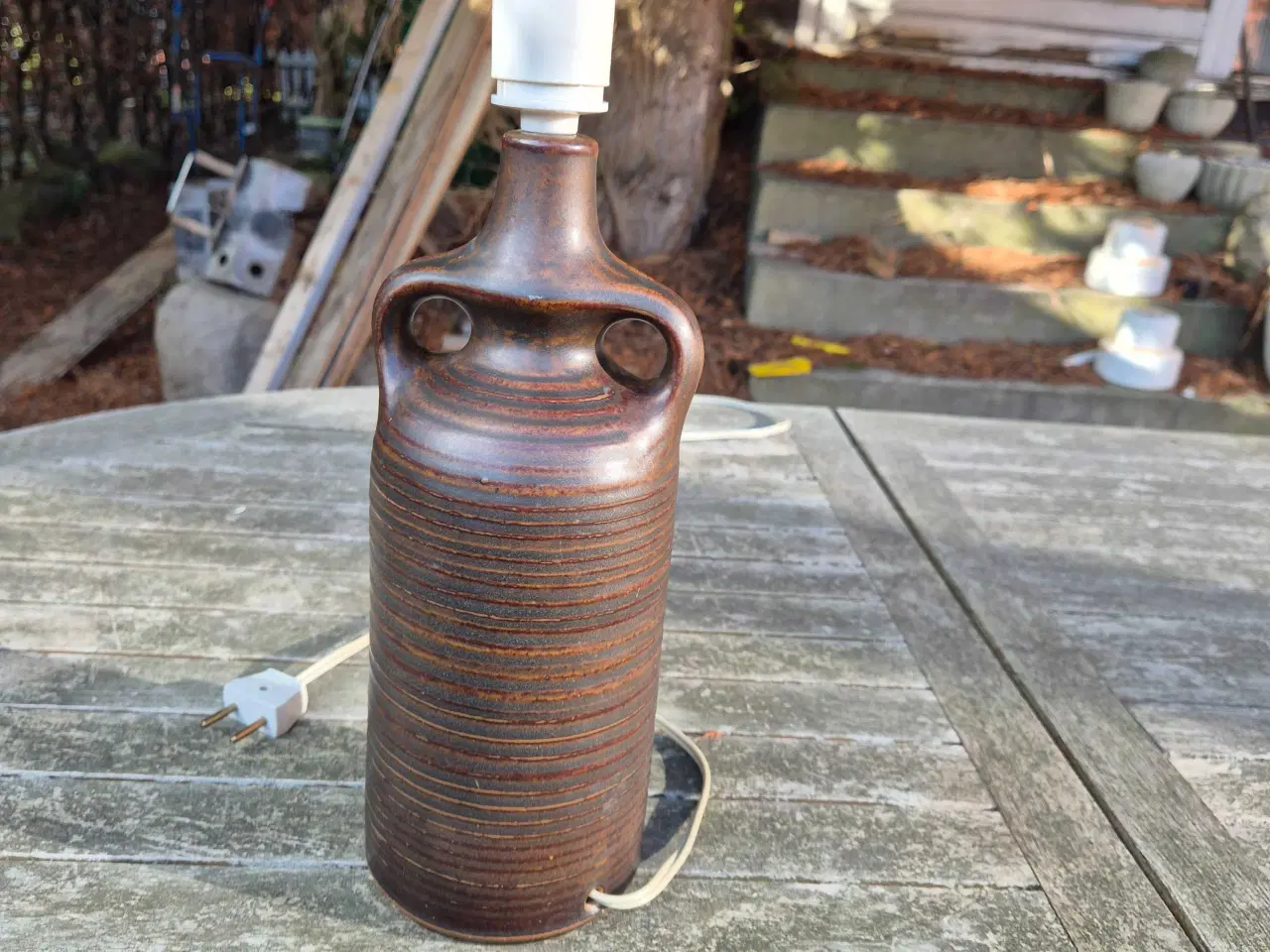 Billede 16 - Smuk keramiklampe fra Knabstrup 