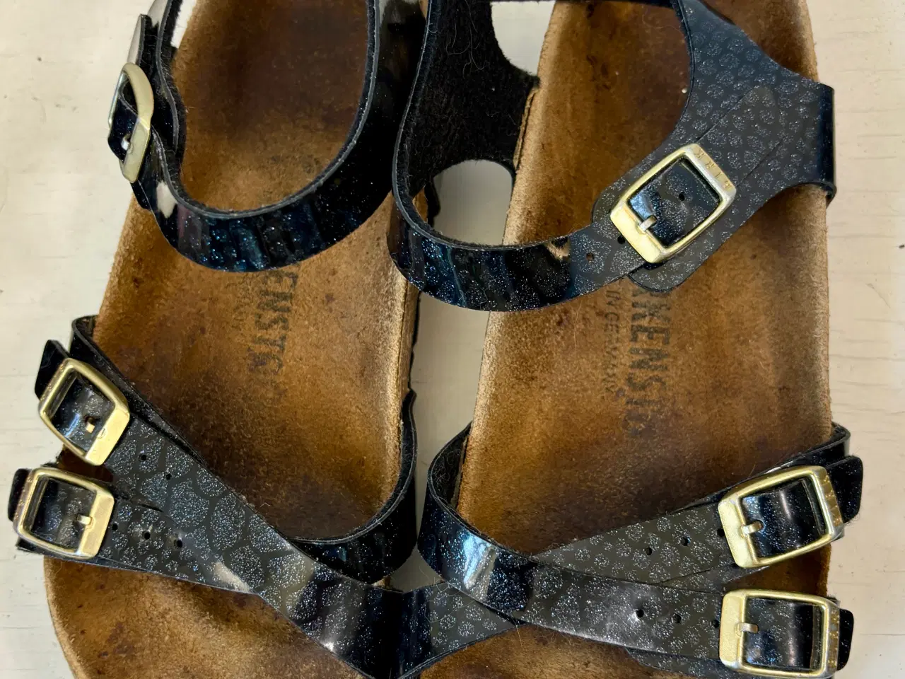 Billede 2 - Birkenstock, Kumba sort glimmer, str 36S