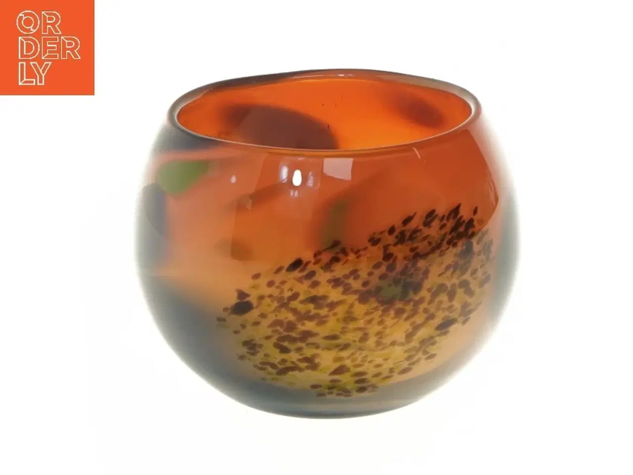 Billede 4 - Randsfjord glasvase Ø 11 cm (str. Ø 11 cm)