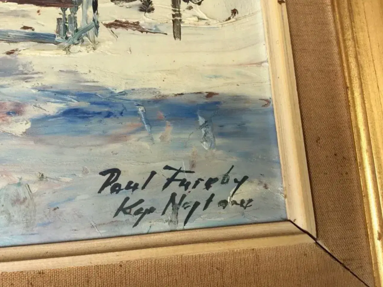 Billede 2 - Maleri af Poul Fureby