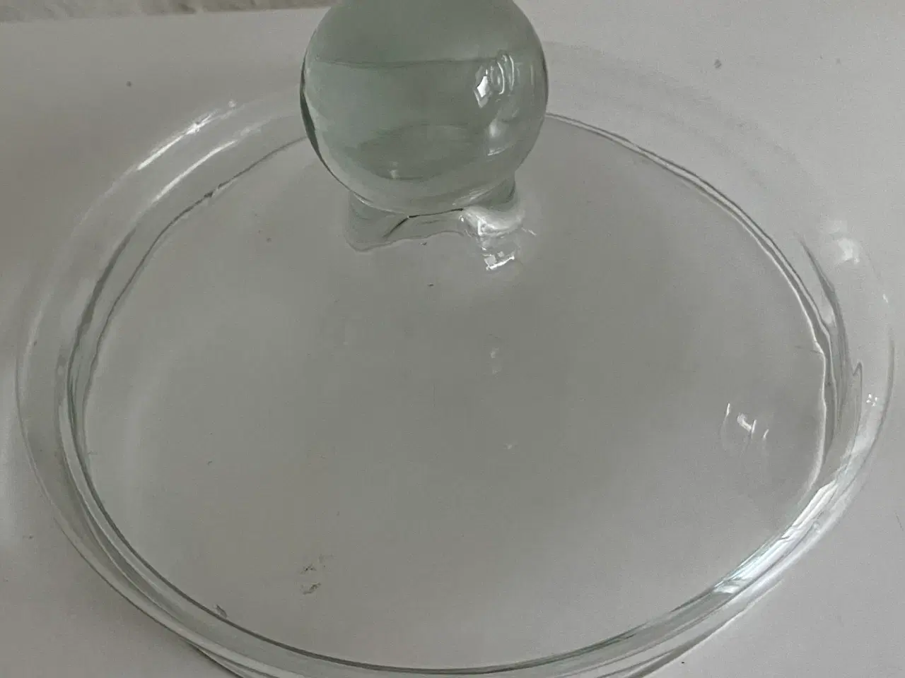 Billede 4 - Stor vintage glasbowle – festlig og dekorativ