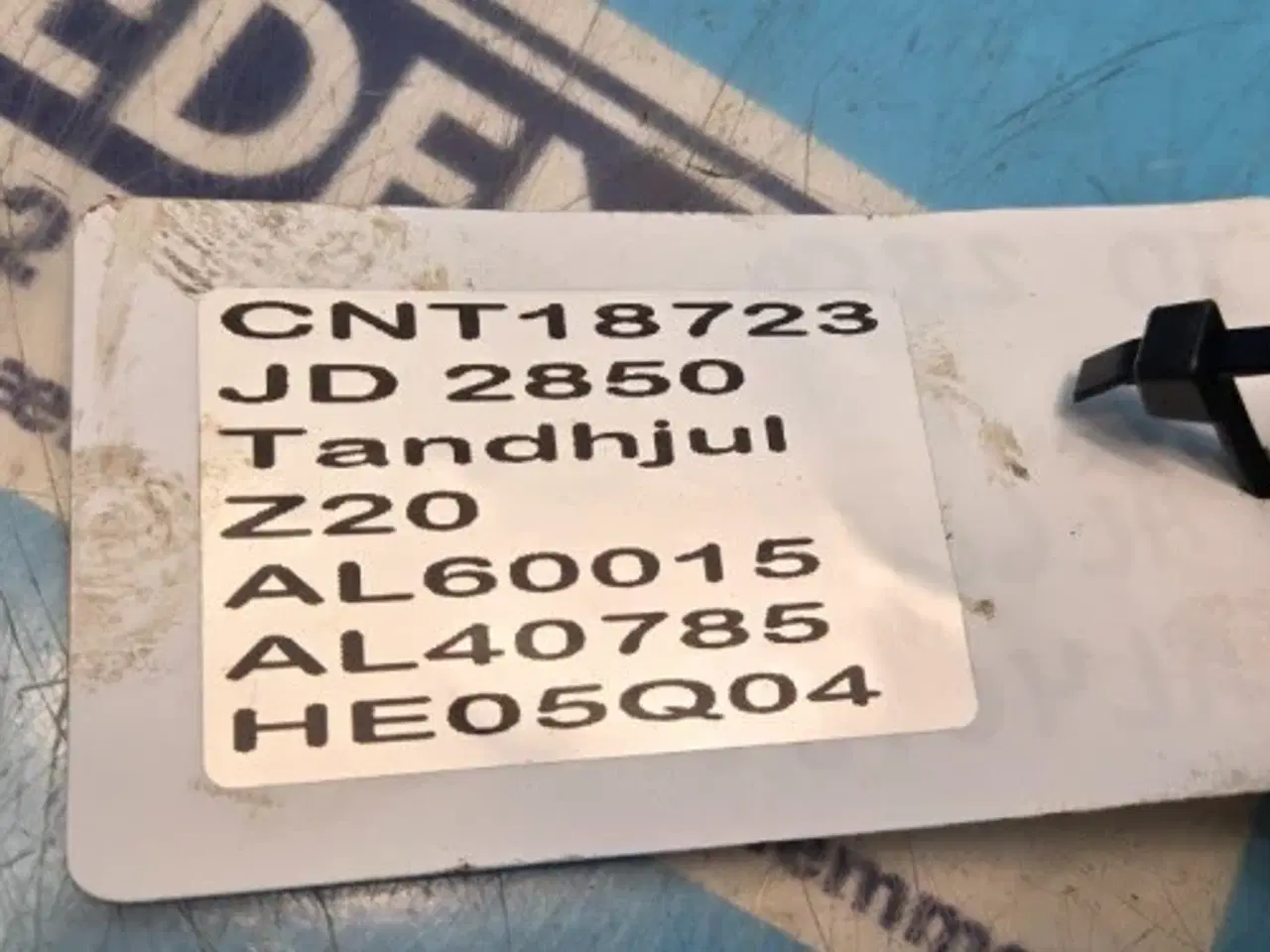 Billede 11 - John Deere 2850 Tandhjul AL60015