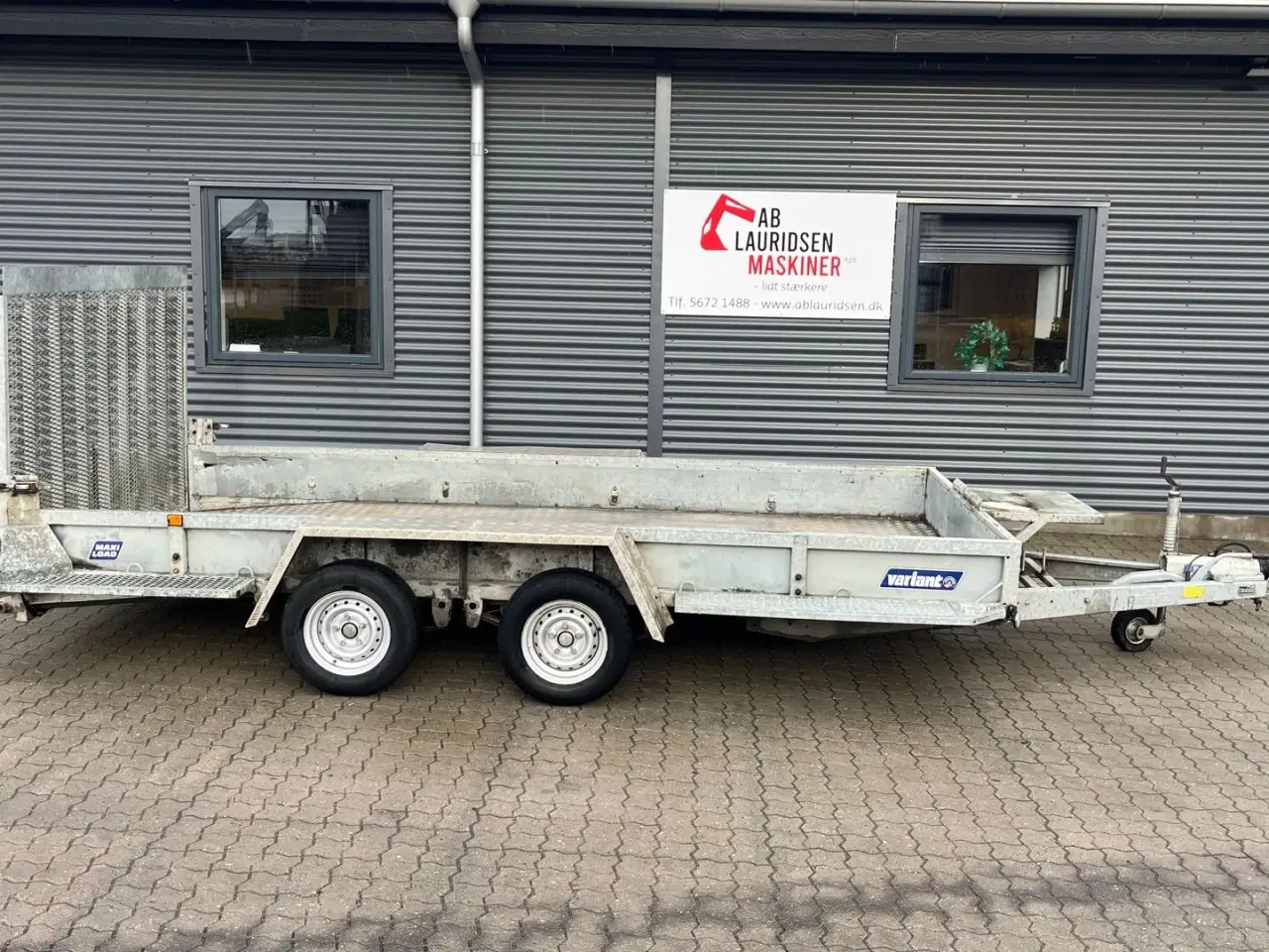 Billede 1 - Variant 3518b4 4m 3500kg maskintrailer