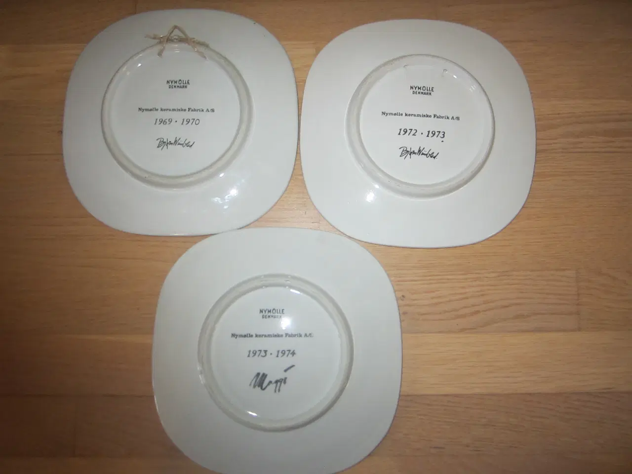 Billede 2 - Fine Bjørn Wiinblad årsplatter/fade