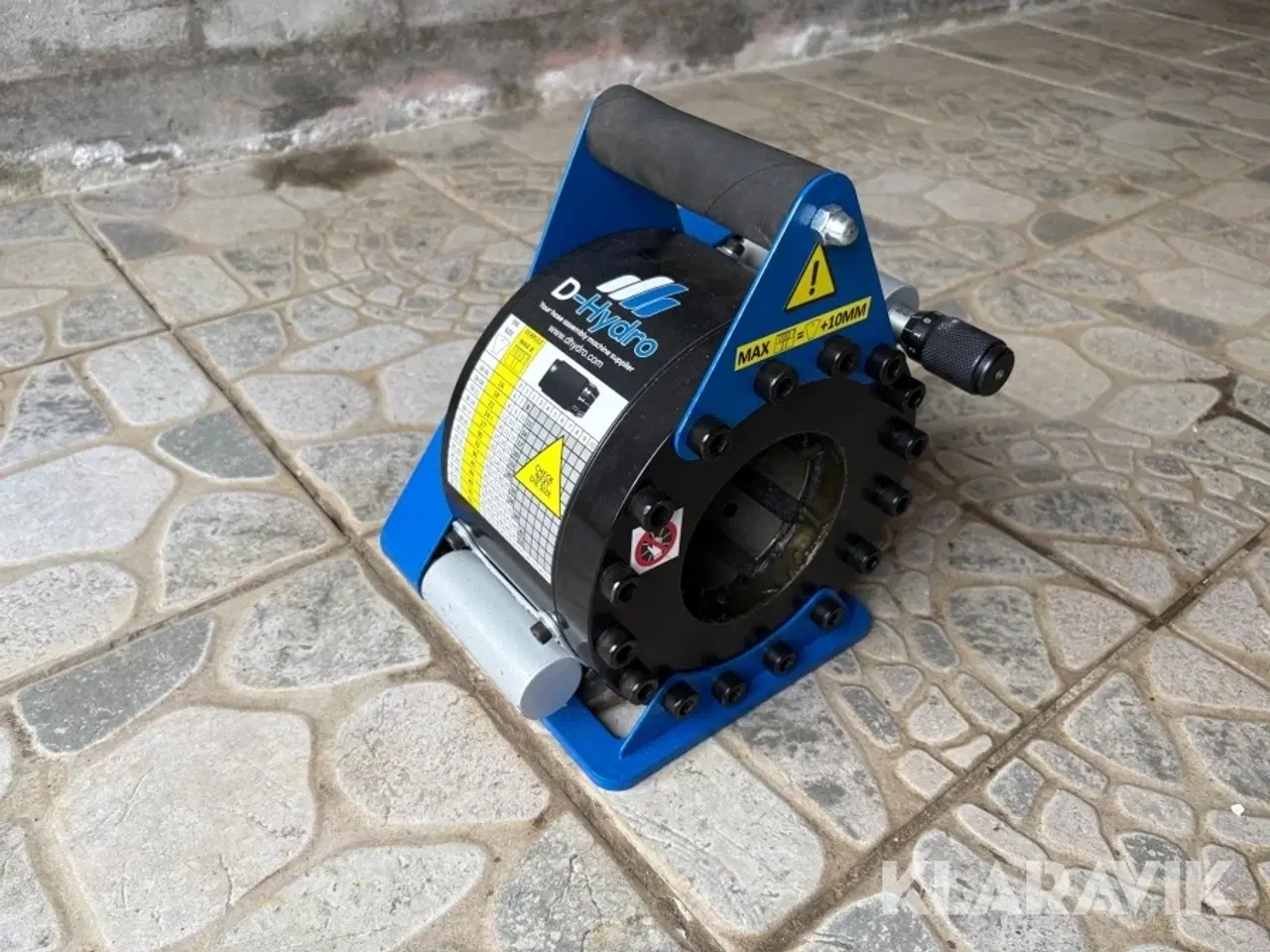 Billede 3 - Hydraulisk slangepresser D-Hydro Oy SM 25 med 1 styk bakkesæt