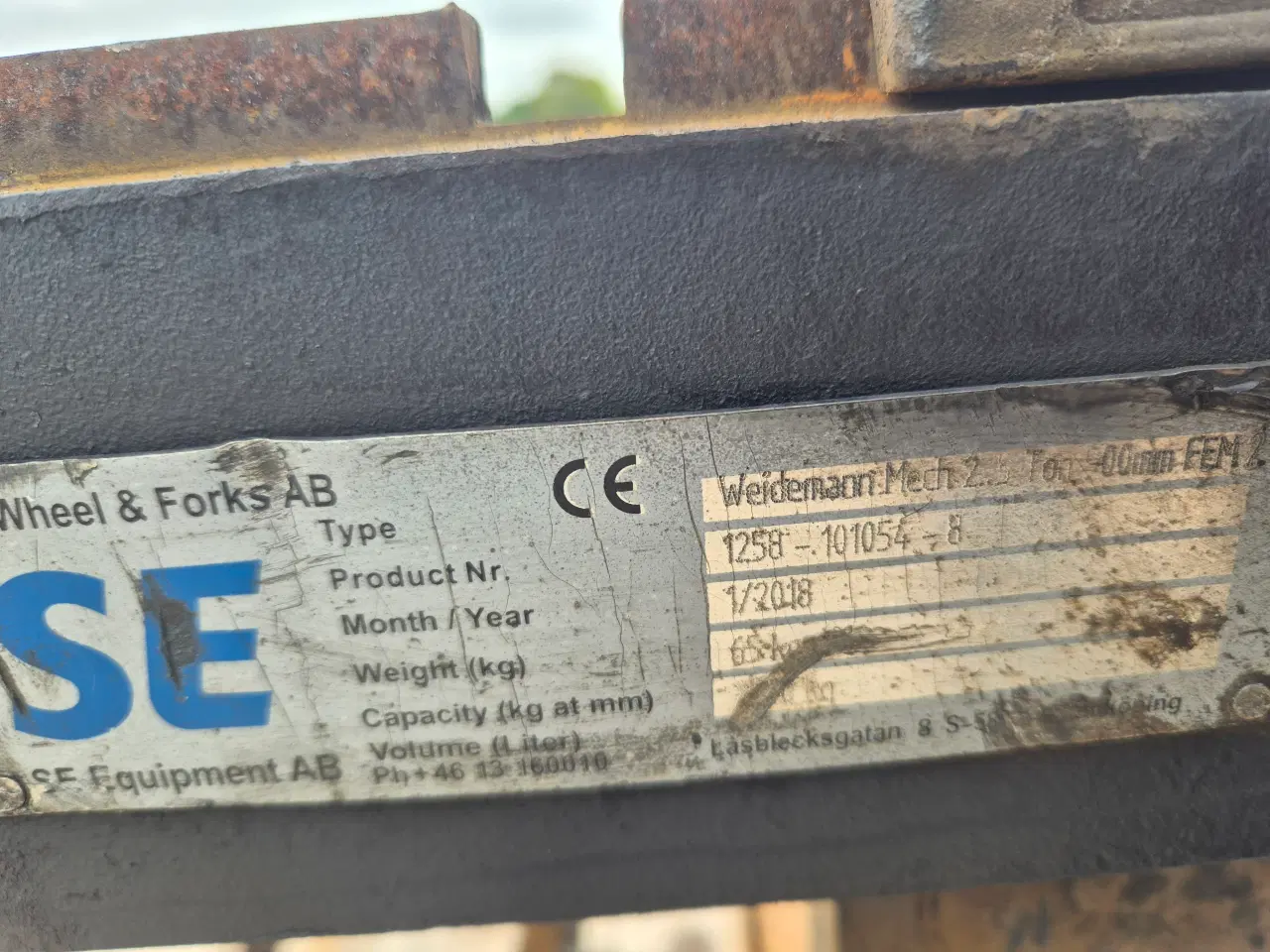 Billede 4 - SE Pallegafler med Weidemann skifte