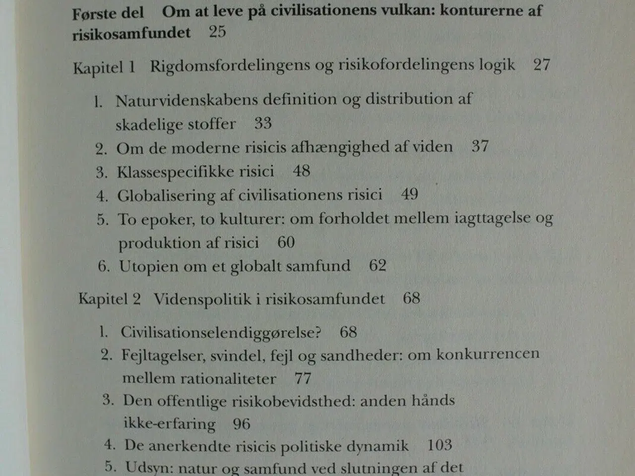 Billede 2 - risikosamfundet - på vej mod en ny modernitet, af 