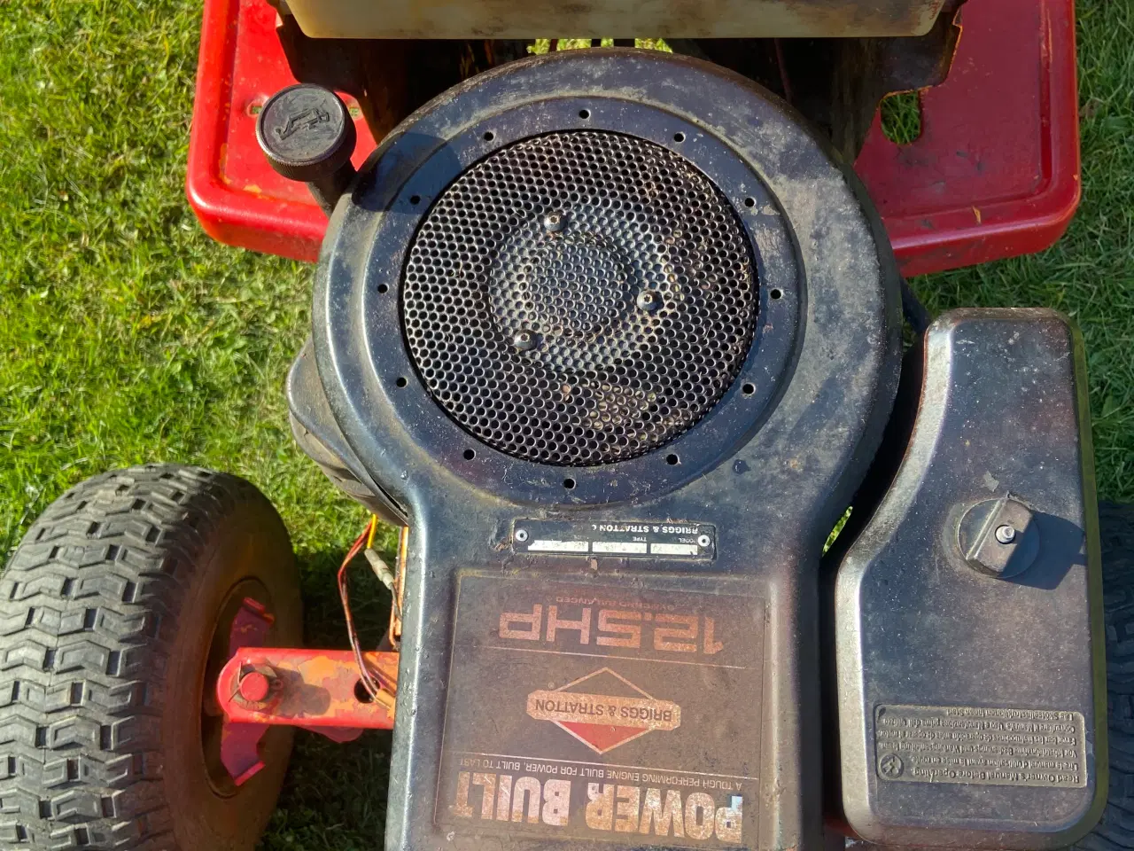 Billede 4 - Texas havetraktor – 12,5 HK Briggs & Stratton – ud