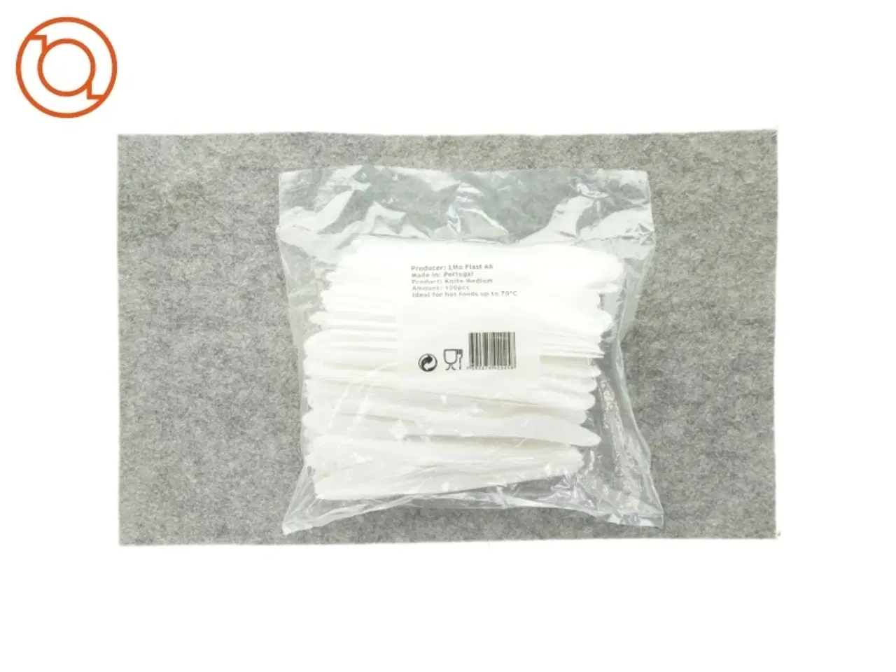 Billede 1 - Plastik knive (100 stk.)