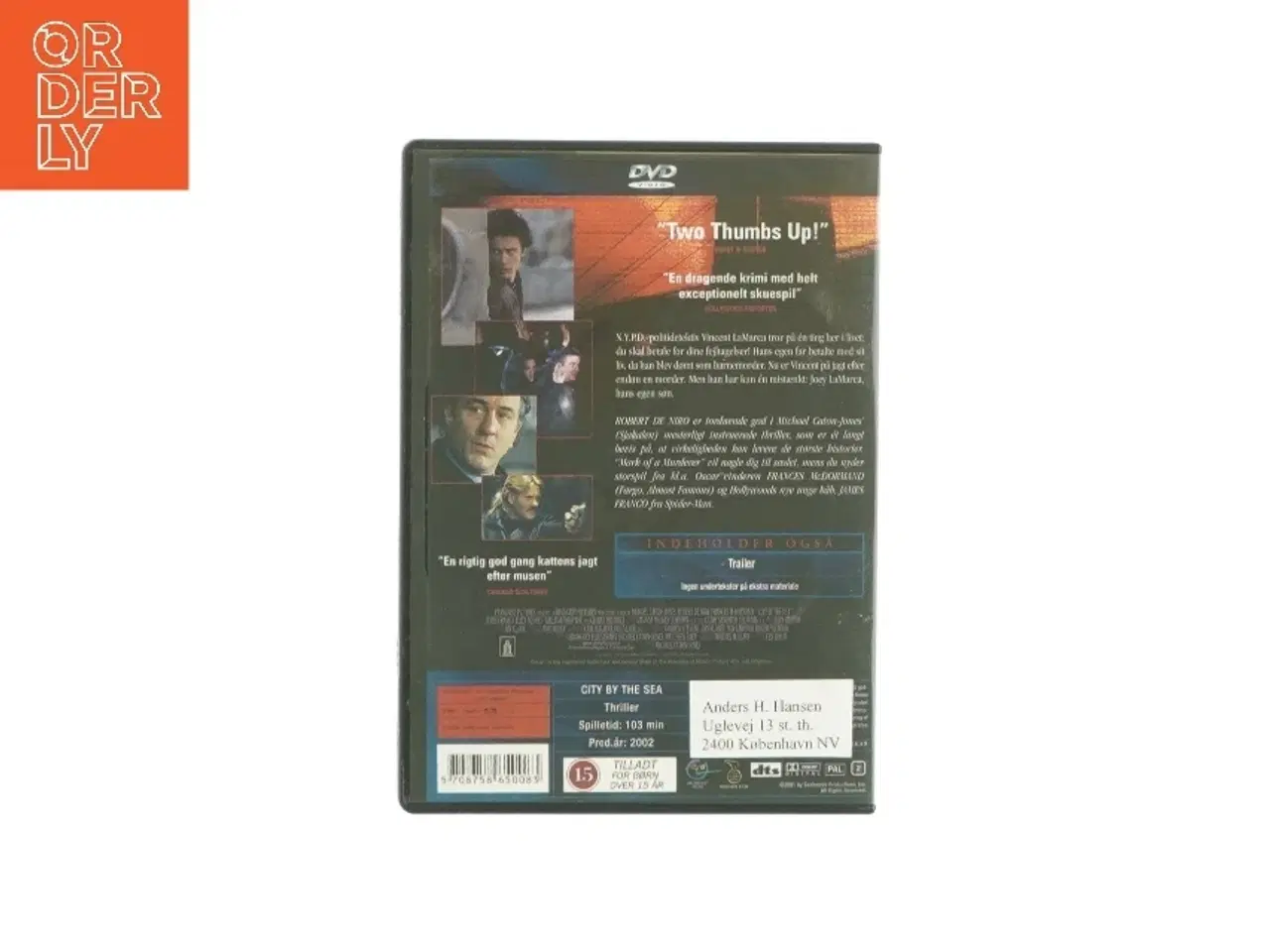 Billede 2 - Mark of the murderer med Robert De Niro (DVD)