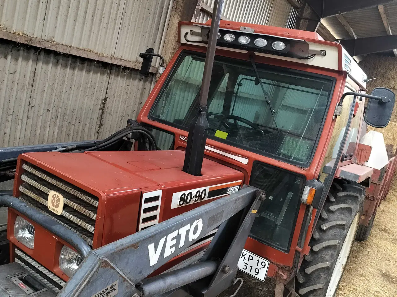 Billede 1 - Fiat traktor 80/90 m.læsser
