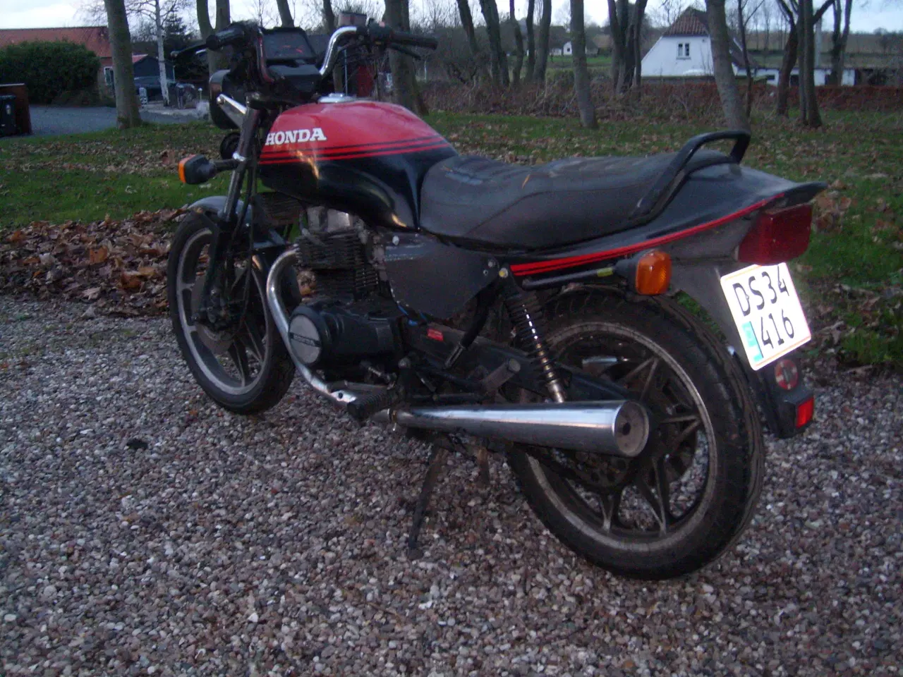 Billede 1 - honda cb 450 dx årg.92