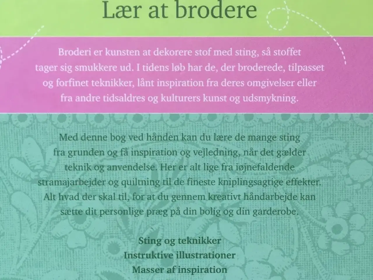 Billede 4 - BRODERIHÅNDBOGEN - Betty Barnden