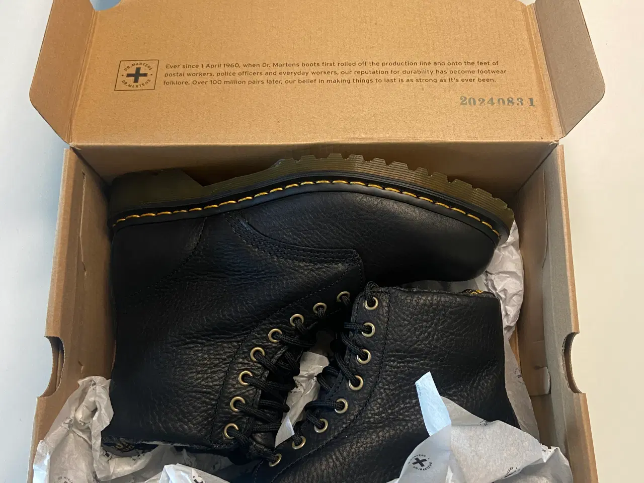 Billede 6 - Dr. Martens 1460 WL Grizzly støvler
