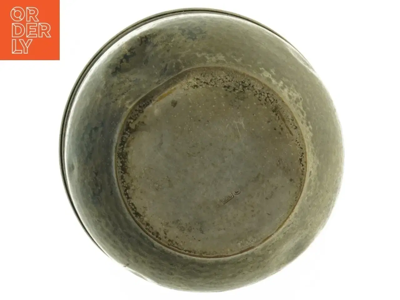 Billede 2 - Vintage metalvase (str. 20 x ø 12 cm)