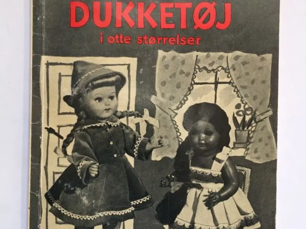 Billede 1 - KLIP og SY DUKKETØJ - i otte størrelser