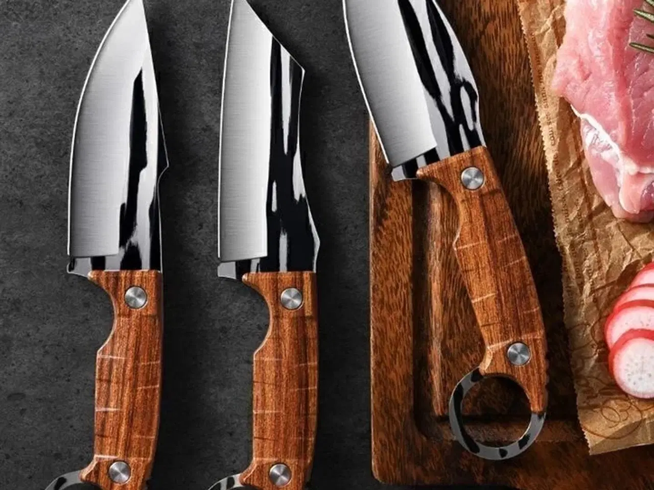 Billede 4 - Ergonomisk knivsæt - 3 dele