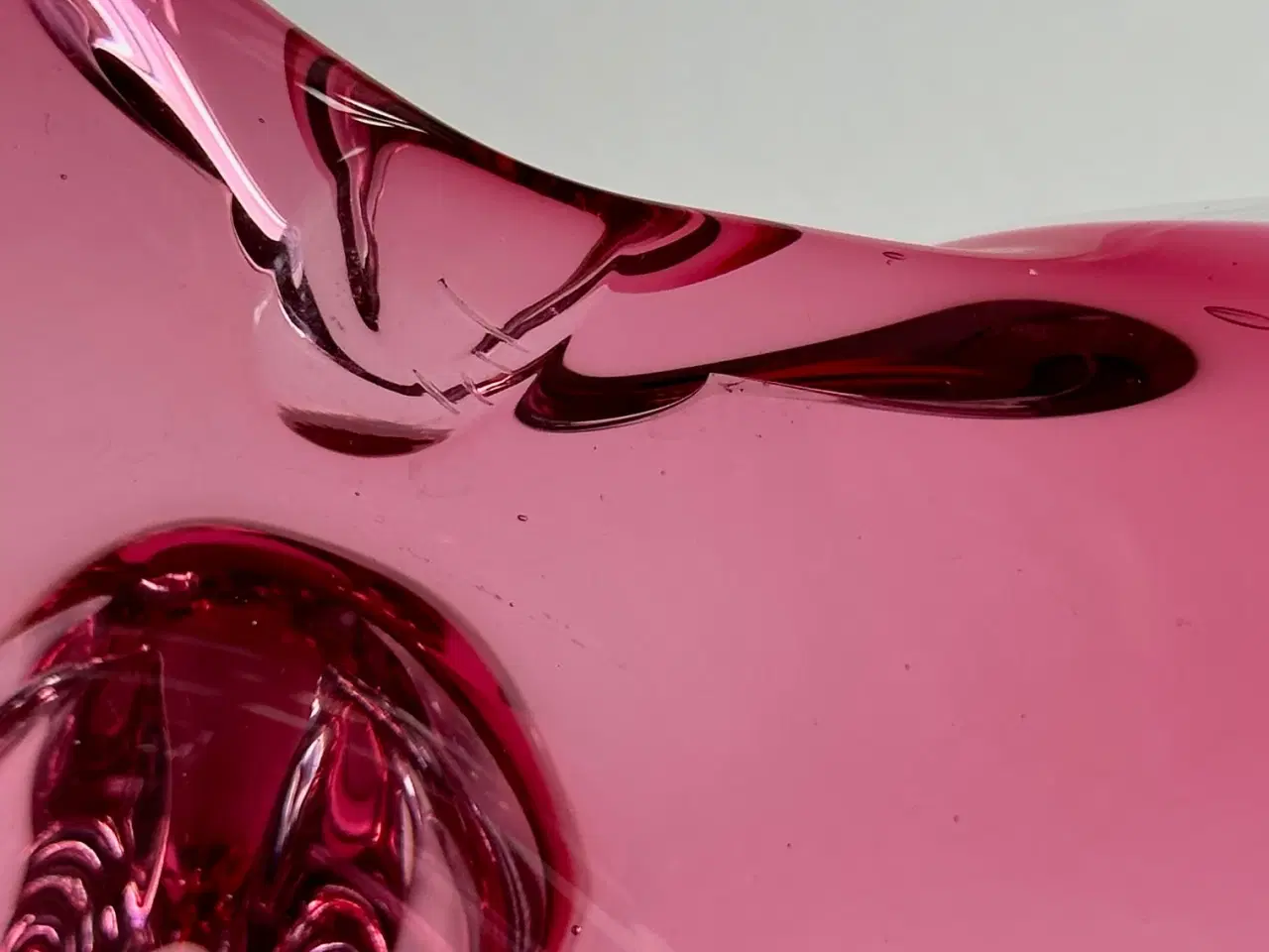 Billede 7 - Tjekkisk flammeskål, pink