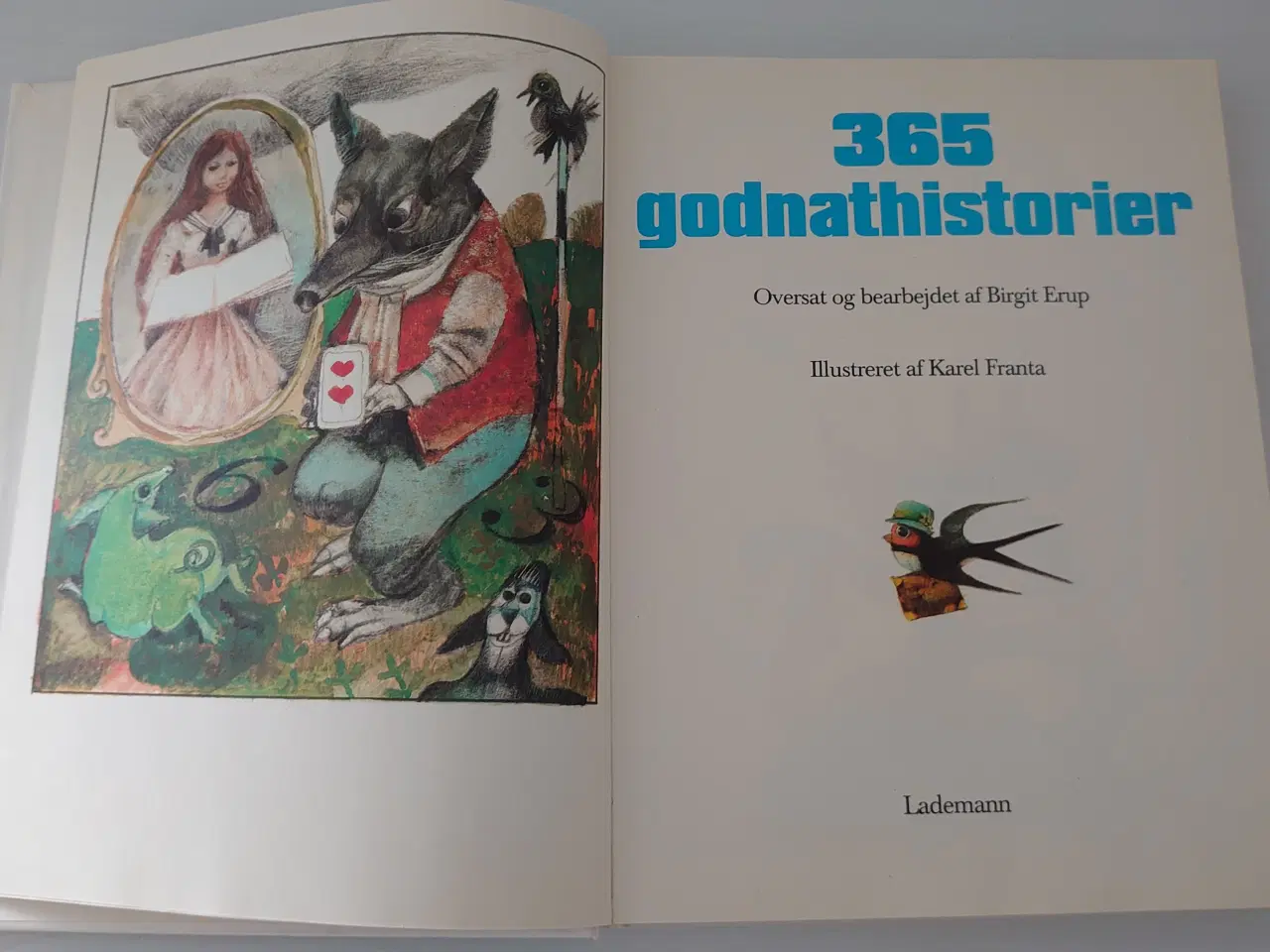Billede 3 - Birgit Erup: 365 godnathistorier. Lademann 1983