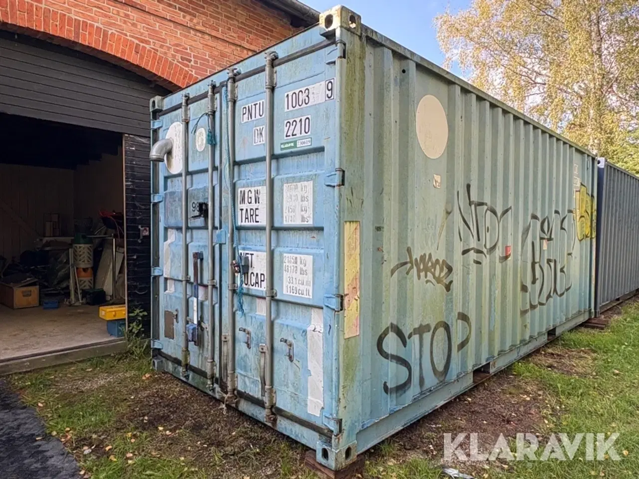 Billede 1 - Container  20 fod med maskiner