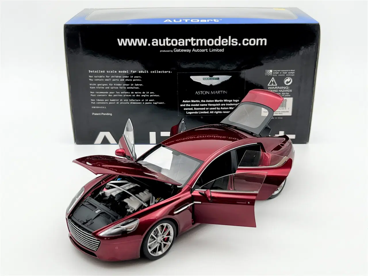 Billede 1 - 2015 Aston Martin Rapide S - AUTOart - 1:18