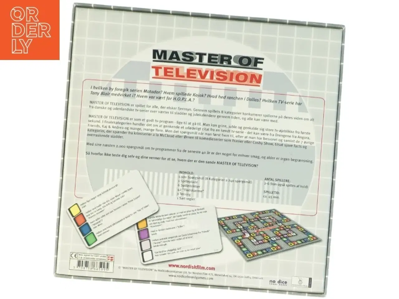 Billede 2 - Master of Television brætspil fra Nordisk Film (str. 27 cm)