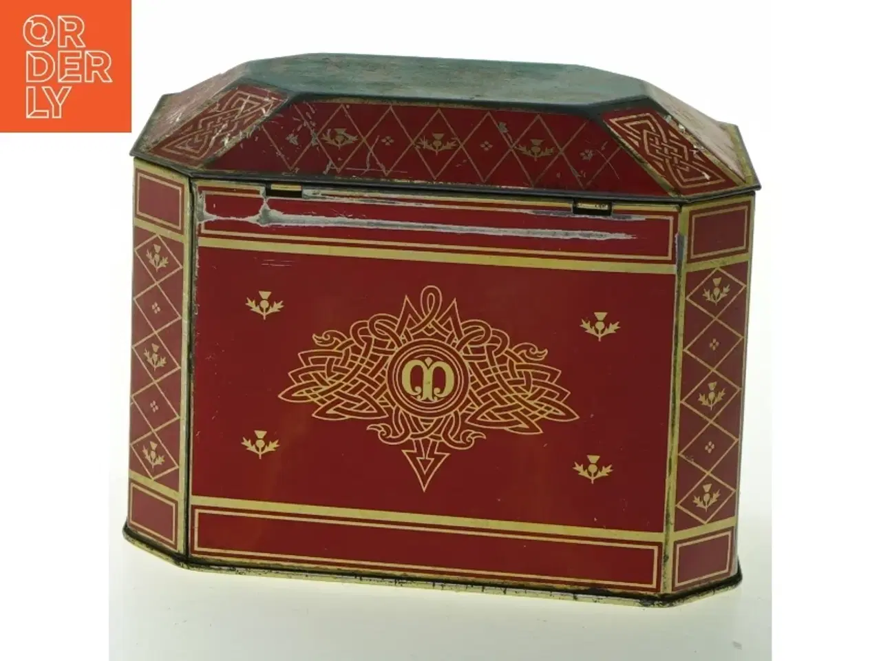 Billede 6 - Vintage Melrose's te dåse fra Melrose (str. 16x11x12 cm)