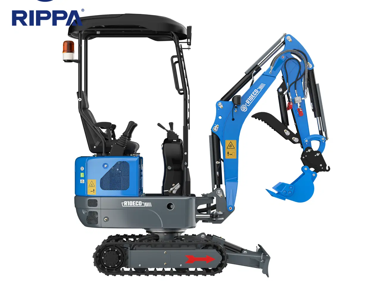 Billede 6 - Minigraver R10-6 ECO - Kubota motor